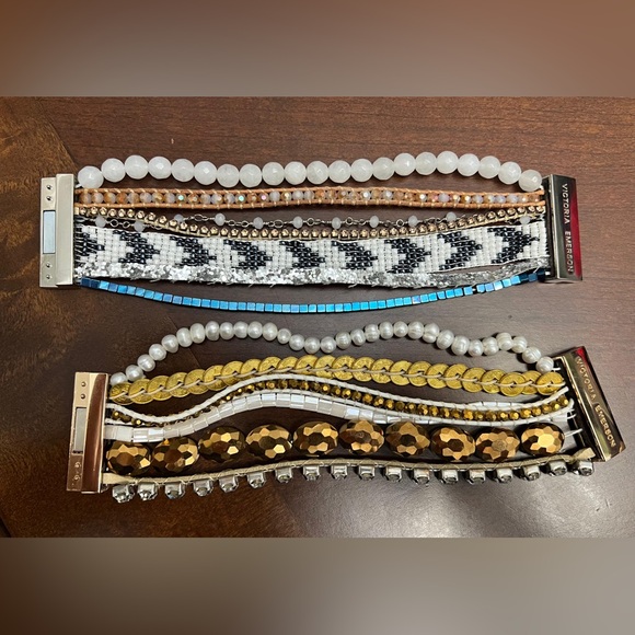 Victoria Emerson Set of Stacked Bracelets – Pair - Picture 1 of 7